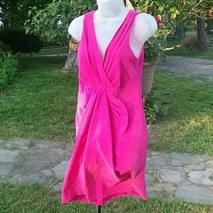 H&M bright pink dress